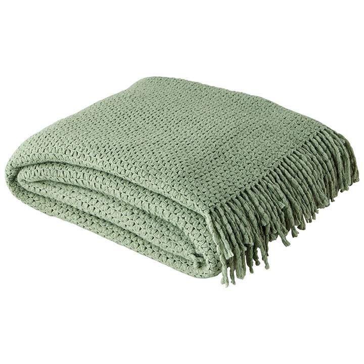 Plaid sauge L.127 x l.152 x H.2 cm - Image 1