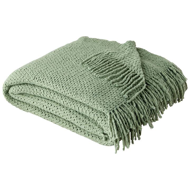 Plaid sauge L.127 x l.152 x H.2 cm - Image 8