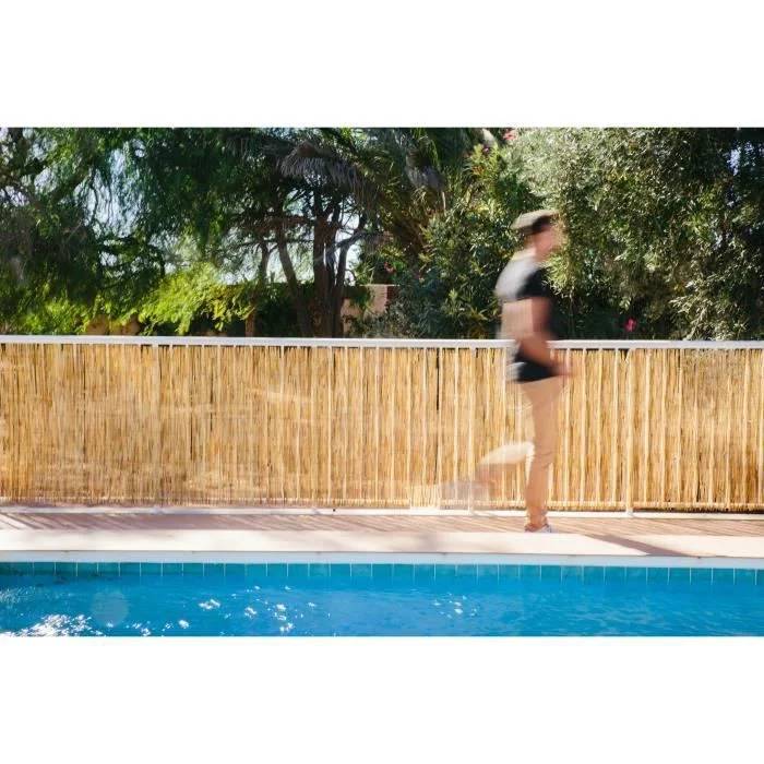 Canisse roseau fendu naturel 1 m x 5 m - CATRAL - Imagen 2