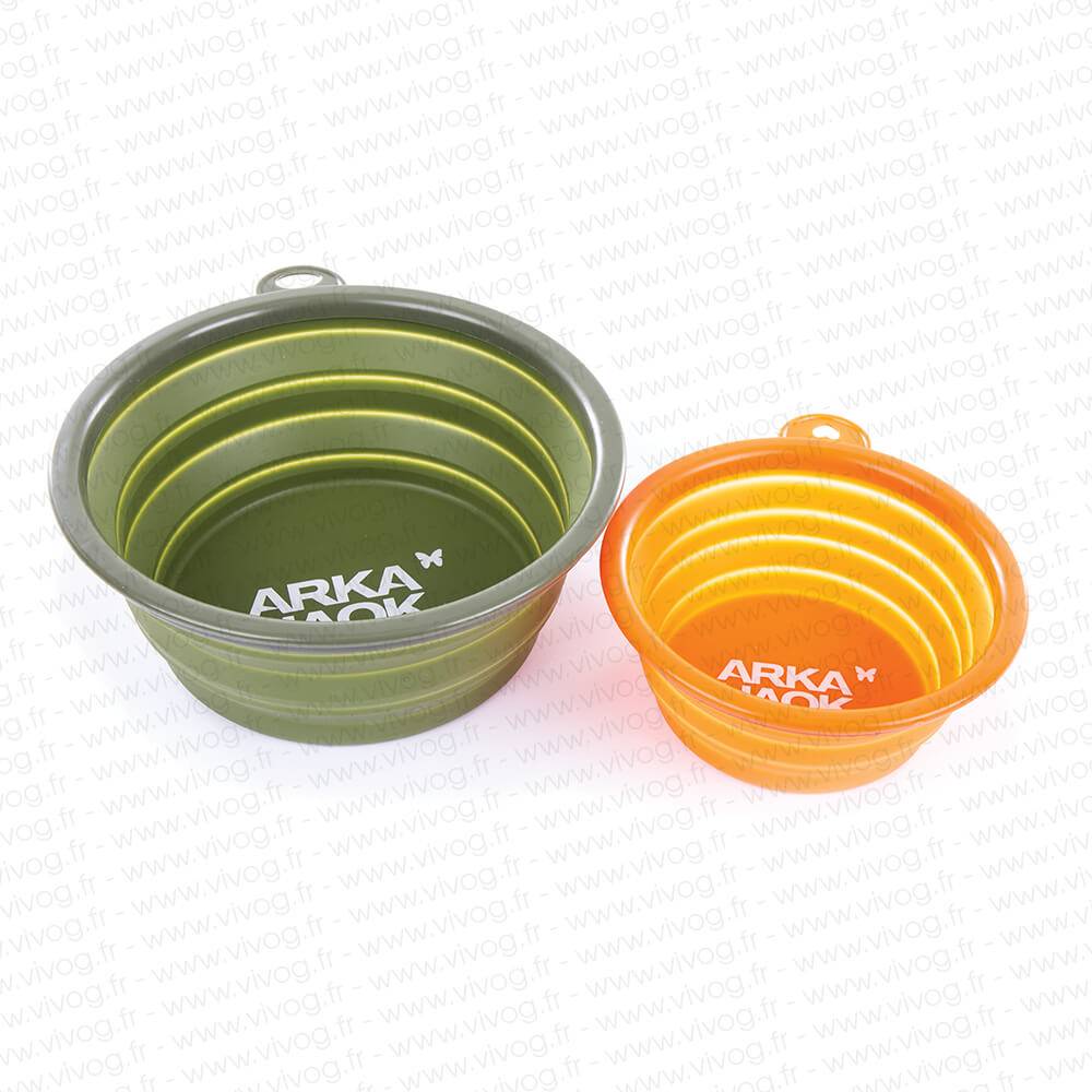 Gamelle de Voyage Pliable Silicone - MARTIN SELLIER - Imagen 3