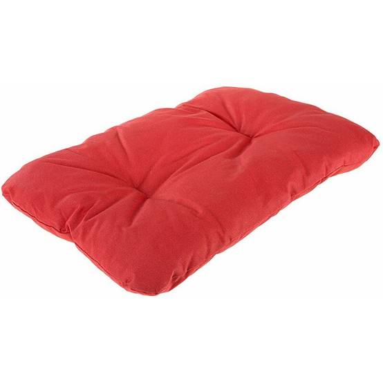 Coussin Atlas pour porte-chiens coton rouge L.52 cm l.32 cm H.7 cm modèle 30 - Ferplast