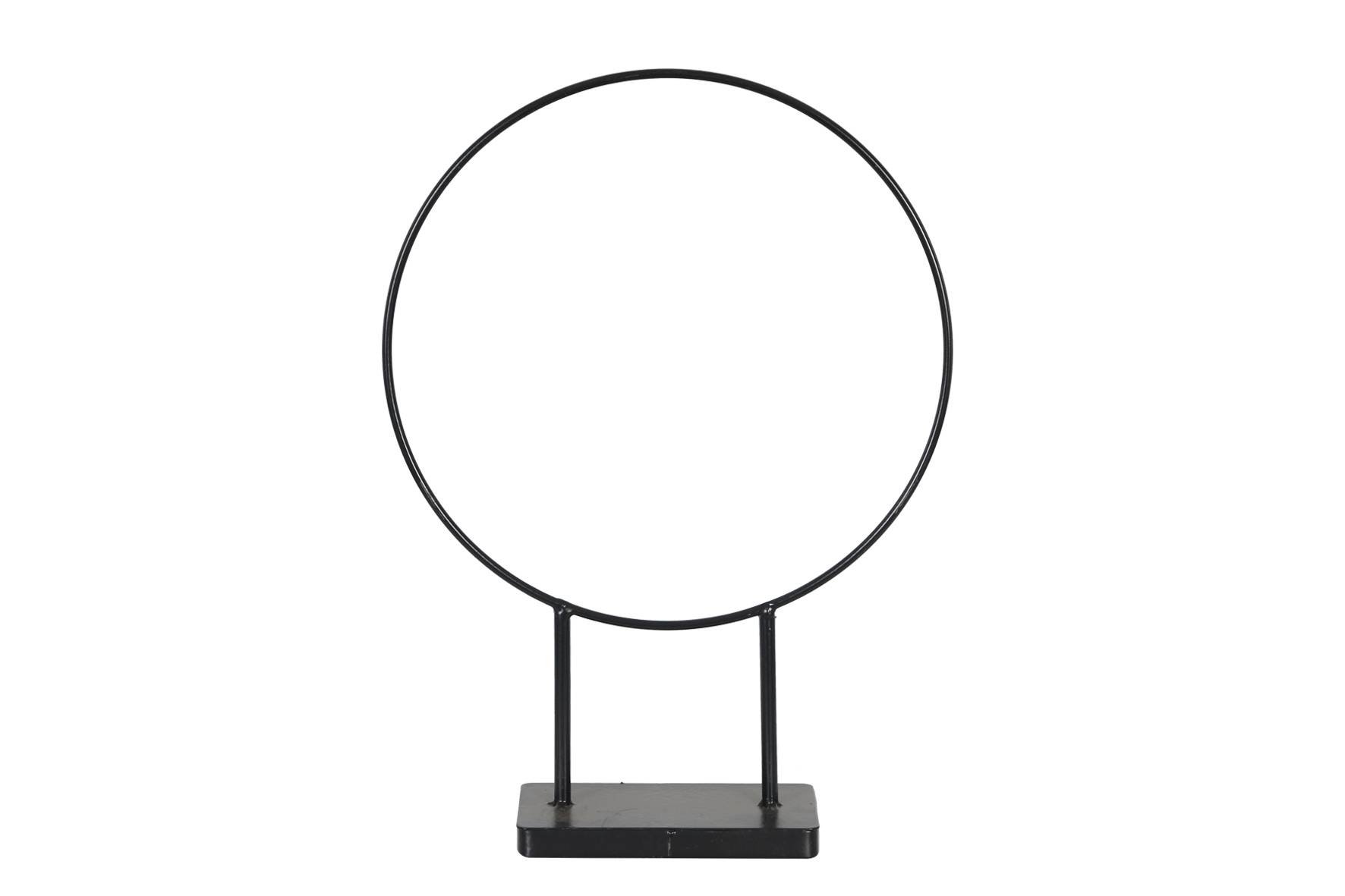ANNEAU METAL SUR PIED 28X8X38.5CM