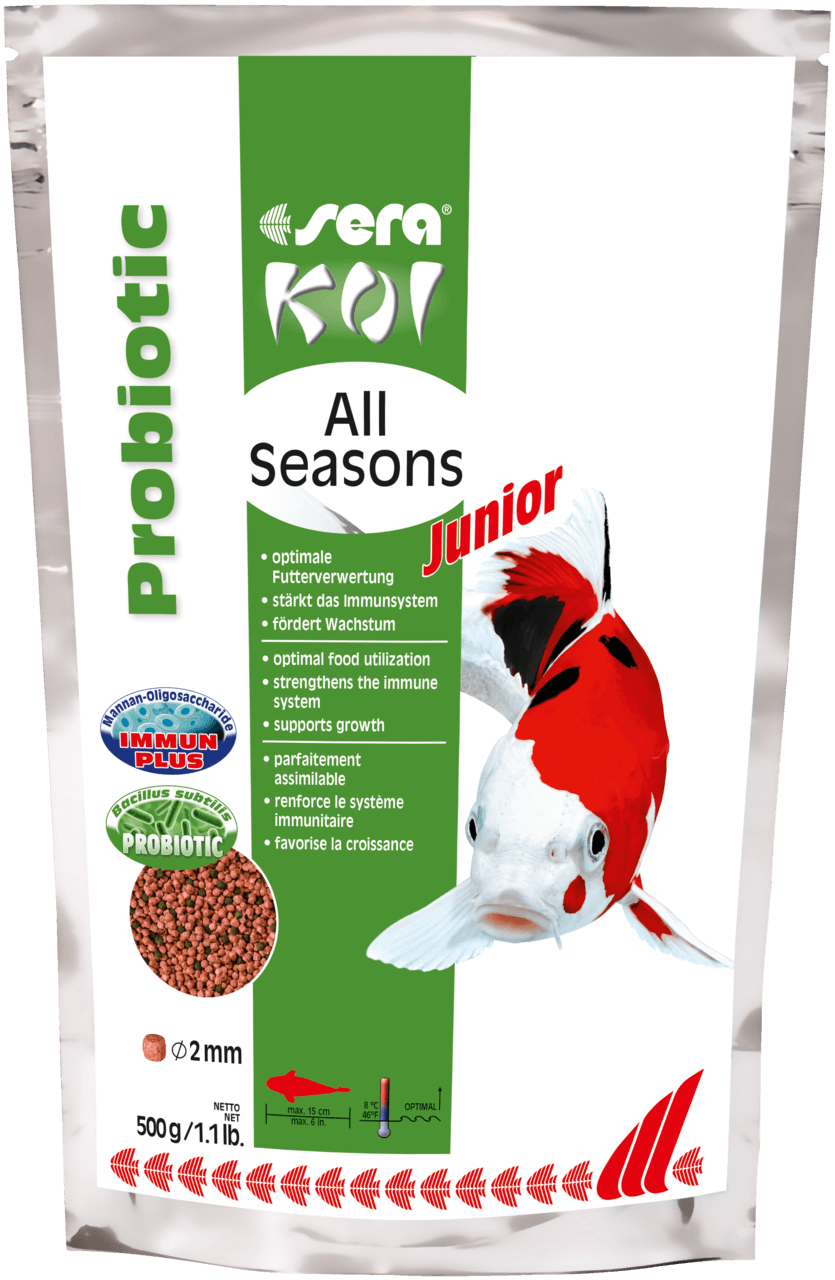Sera - Sera - Aliment Koi Junior All Seasons Probiotic 500 g - Image 1