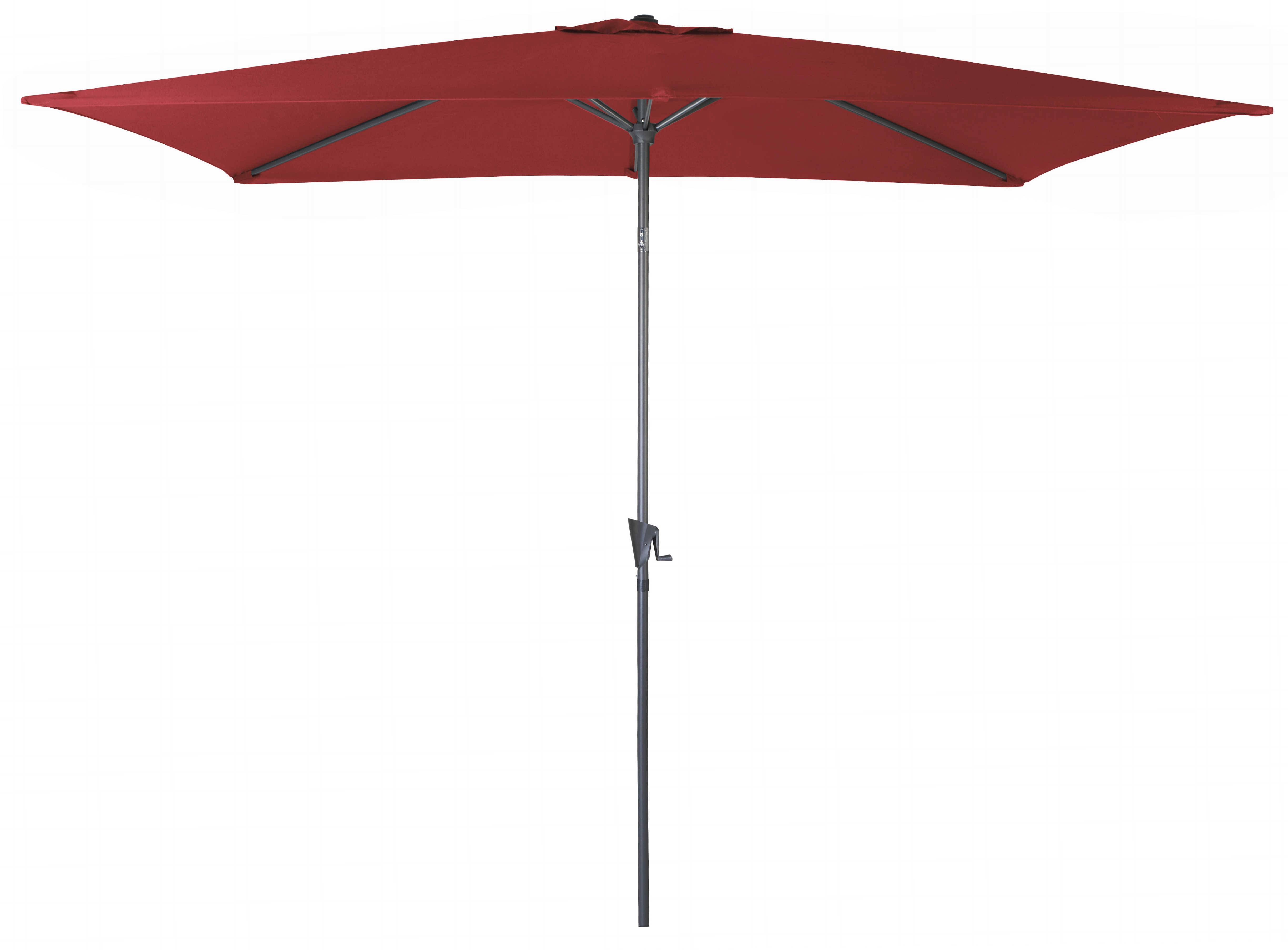Pro Loisirs - Pro Loisirs - Parasol droit Tilt Terra cotta L.3 x l.2 x H.3 m
