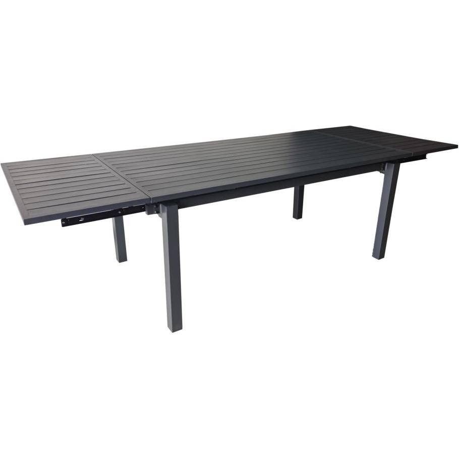 Ecloz - Table de jardin extensible aluminium graphite 220/270/320 x 110 cm Juliette – ECLOZ - Image 2
