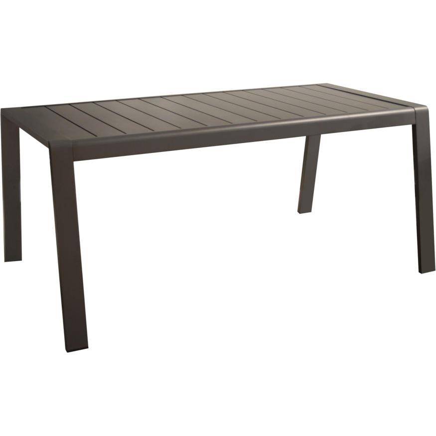 Table de Jardin Lounge Aluminium Grey – PROLOISIRS - Imagen 2