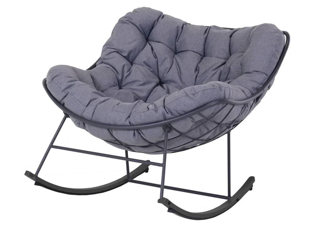Proloisirs - Sillón Mecedora Acero Epoxy - PROLOISIRS