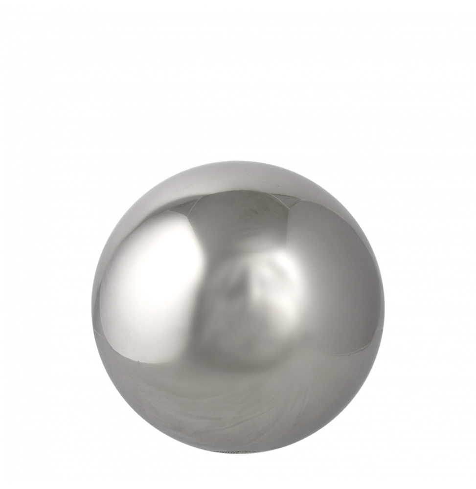 Sphère de jardin acier inoxydable argenté Ø14.7 cm - Imagen 2