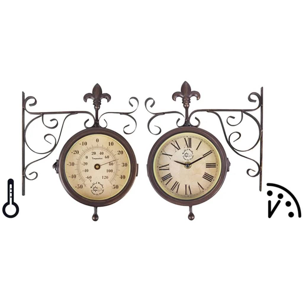 Horloge Extérieure Double Face - ESSCHERT DESIGN - Imagen 7