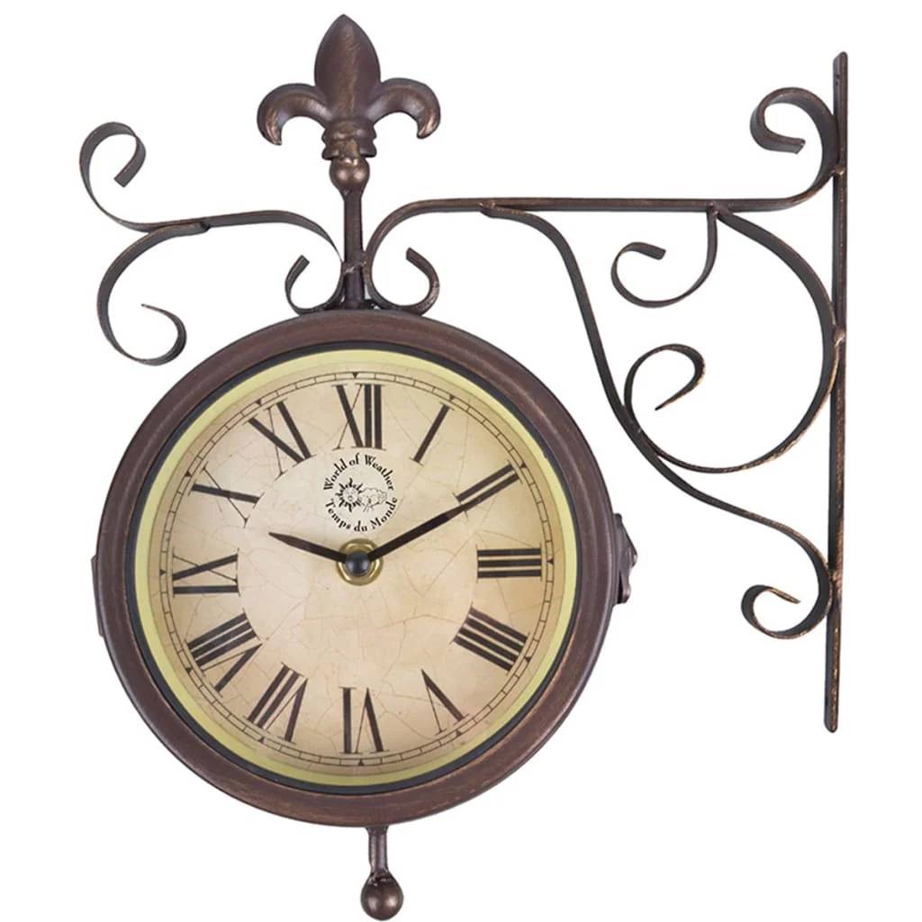 Horloge Extérieure Double Face - ESSCHERT DESIGN - Imagen 6