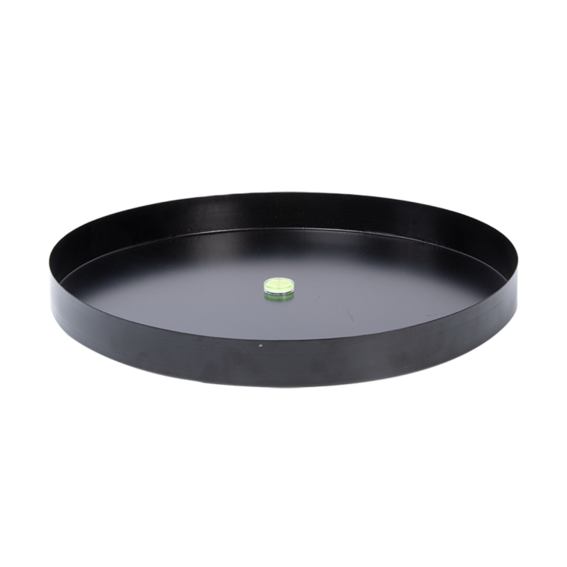 Miroir d'eau rond en fer noir Ø59,8 cm H.6,2 cm - Source - Imagen 2