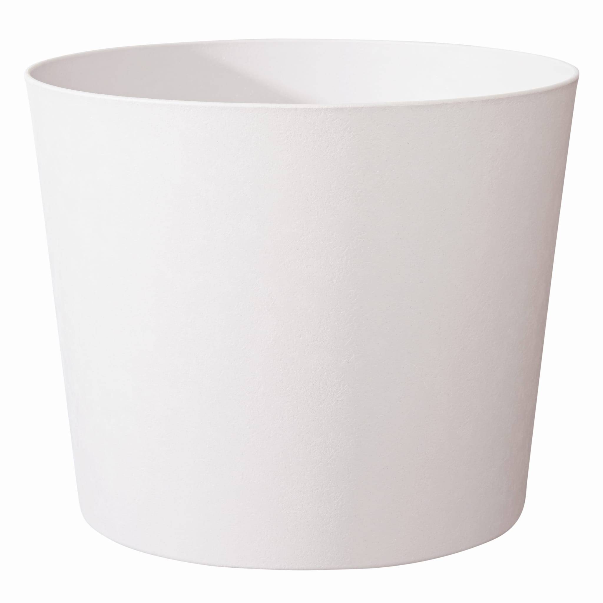 Poétic - Silence ça Pousse - Pot Elément conique Ø49,3 x h42cm 62 L blanc