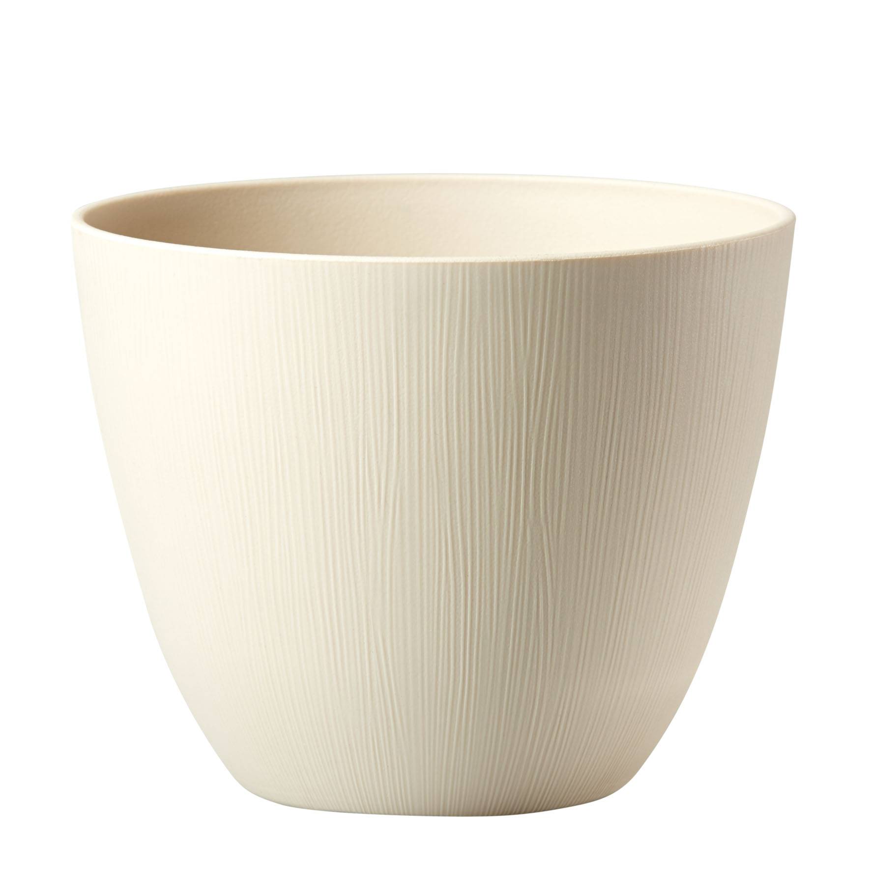 Poétic - Poétic - Macetero Gaïa con efecto cebra Algodón Ø.14,5 x H.11,6 cm