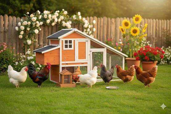 NONAME - Poulailler Léonie 2 à 3 poules - Image 1
