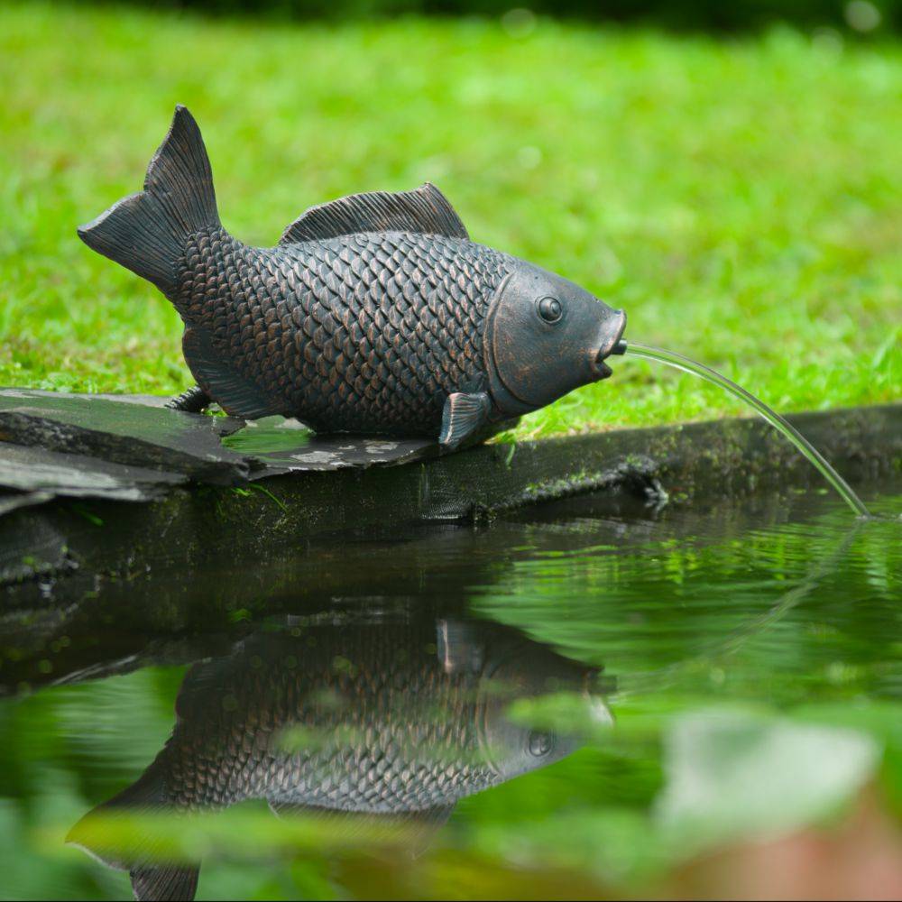 Fontaine de Jardin Cracheur Poisson - UBBINK - Imagen 7