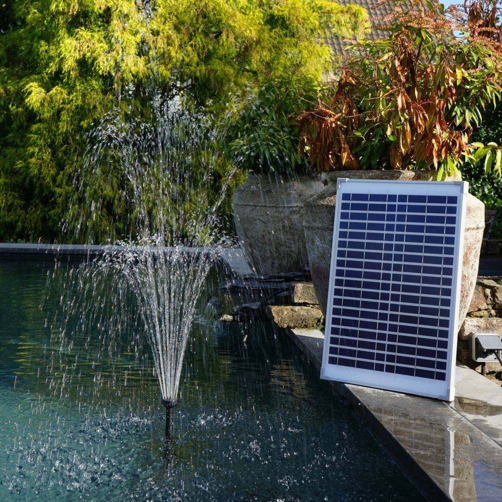 Bomba de fuente de jardín solar – UBBINK - Imagen 5
