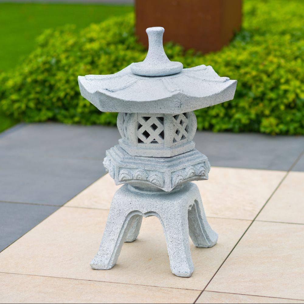 Lanterne de Jardin Rokkaku Yukimi - UBBINK - Imagen 8