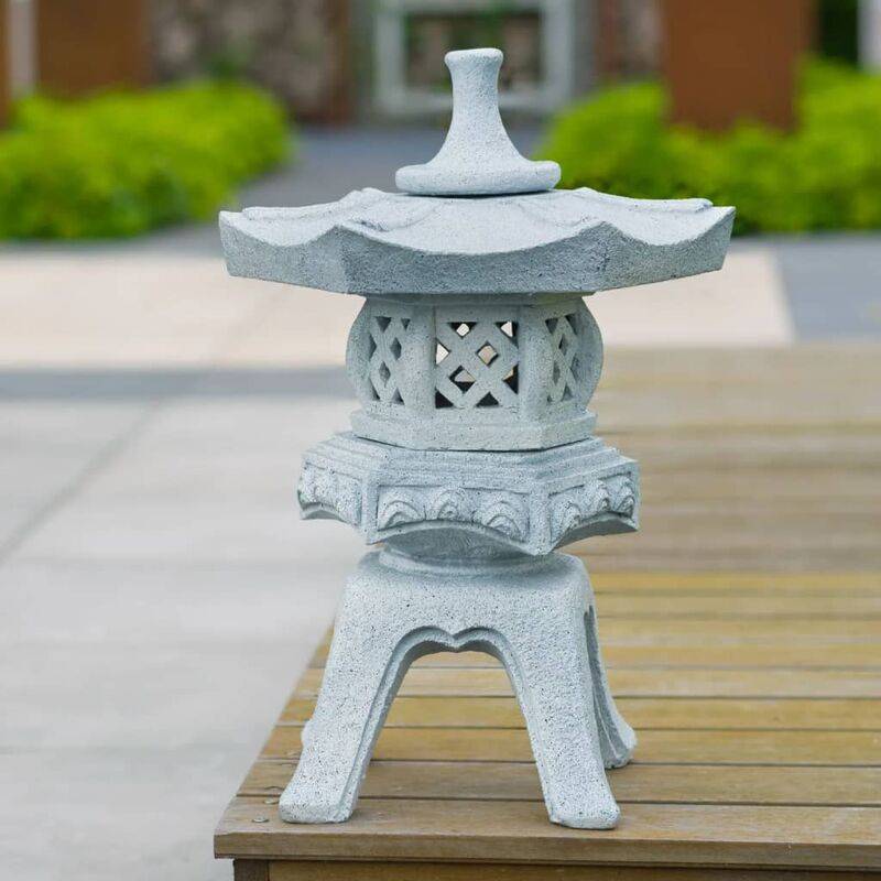 Lanterne de Jardin Rokkaku Yukimi - UBBINK - Imagen 10