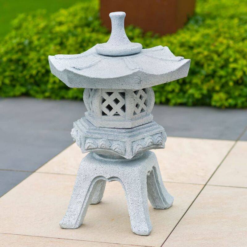 Lanterne de Jardin Rokkaku Yukimi - UBBINK - Imagen 9