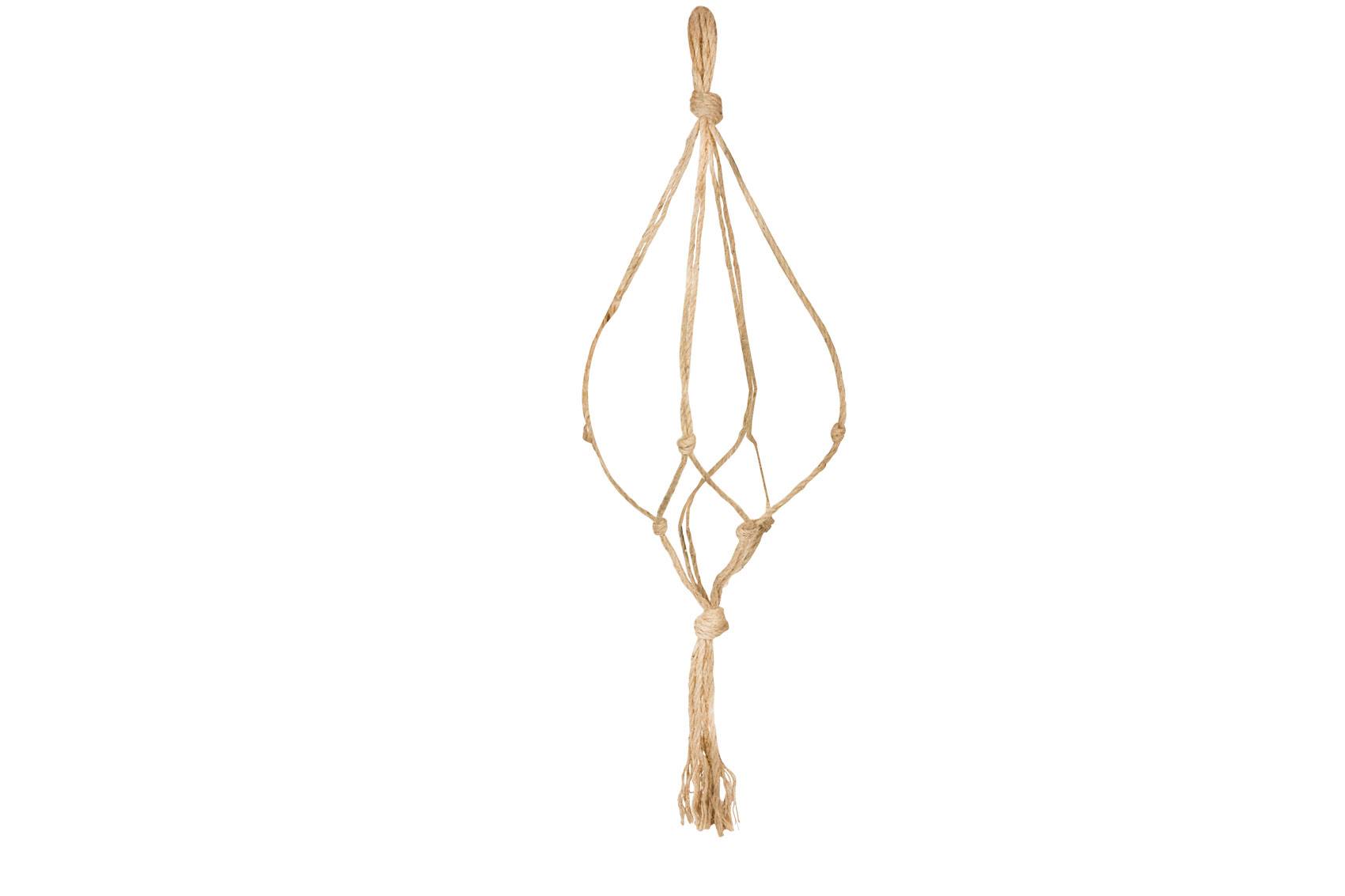 Ter steege - Porta-plantas macramé TS marrón H 160 cm - TER STEEGE