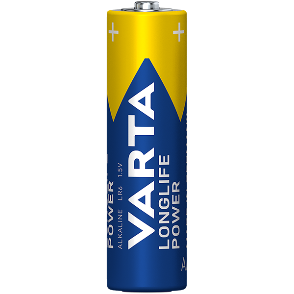 Piles Alcaline LR6 AA 1,5 V 4x - VARTA - Image 2