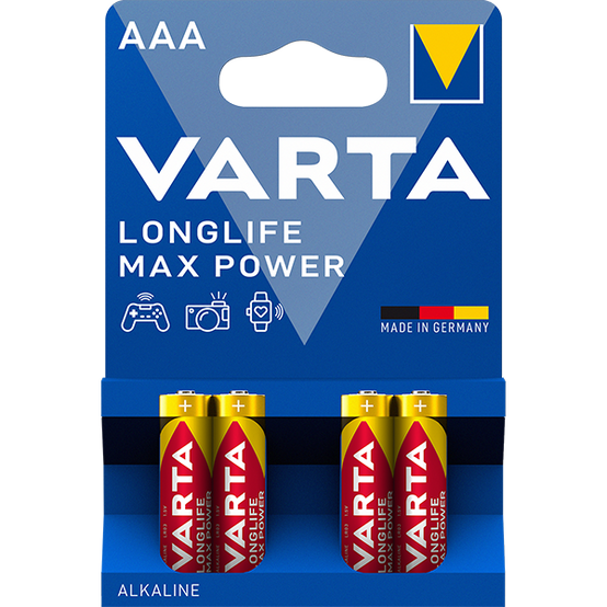 LONGLIFE MAX POWER AAA / LR03 x4 - Image 1