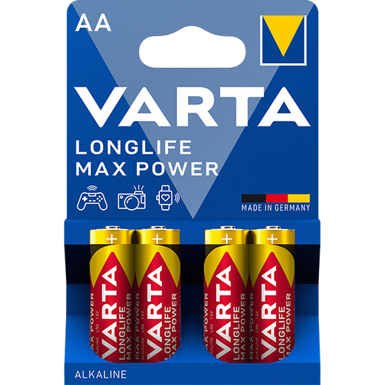 LONGLIFE MAX POWER AA / LR06 x4 - Image 1