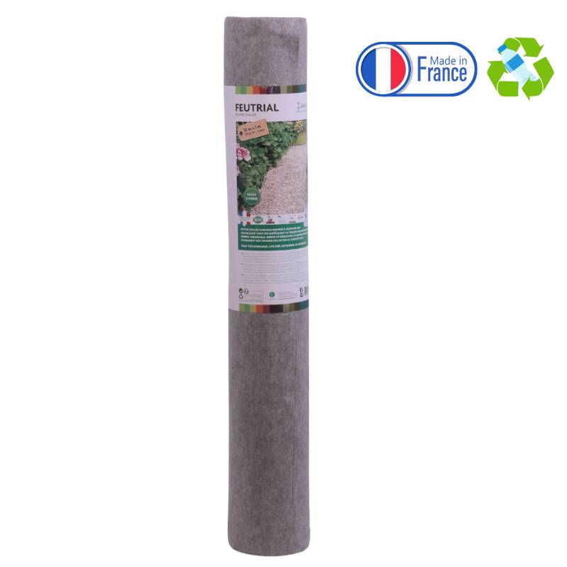 Jardi d'Jo - Feutre de terrassement Noir 10 m x 1 m - JARDIDJO - Imagen 1