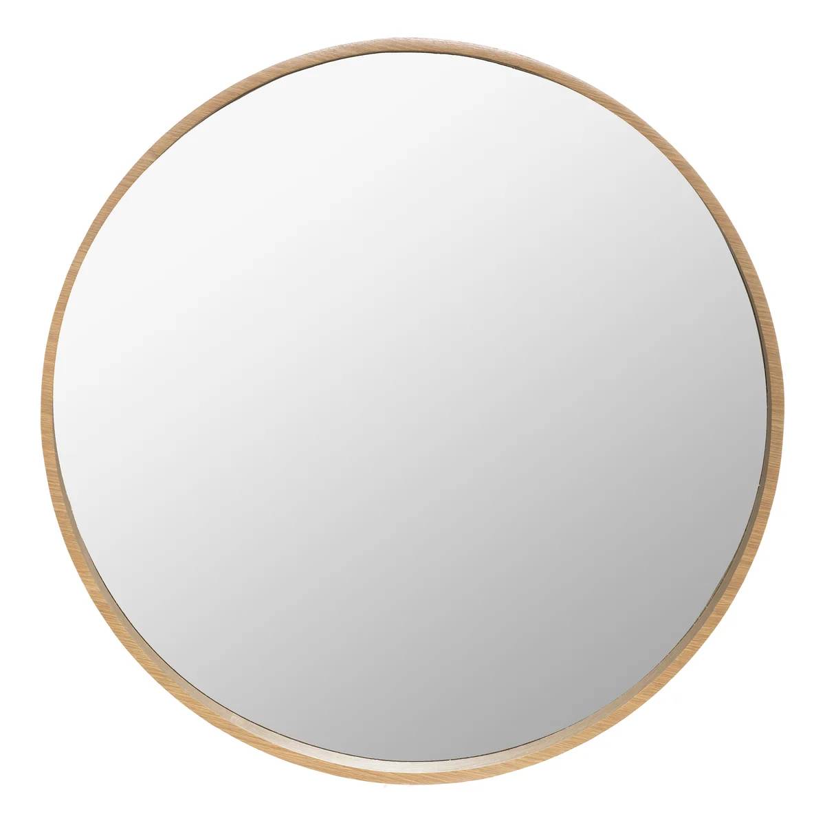 Miroir mural Bois MDF Beige D 68 cm P 6,8 cm – ATMOSPHERA