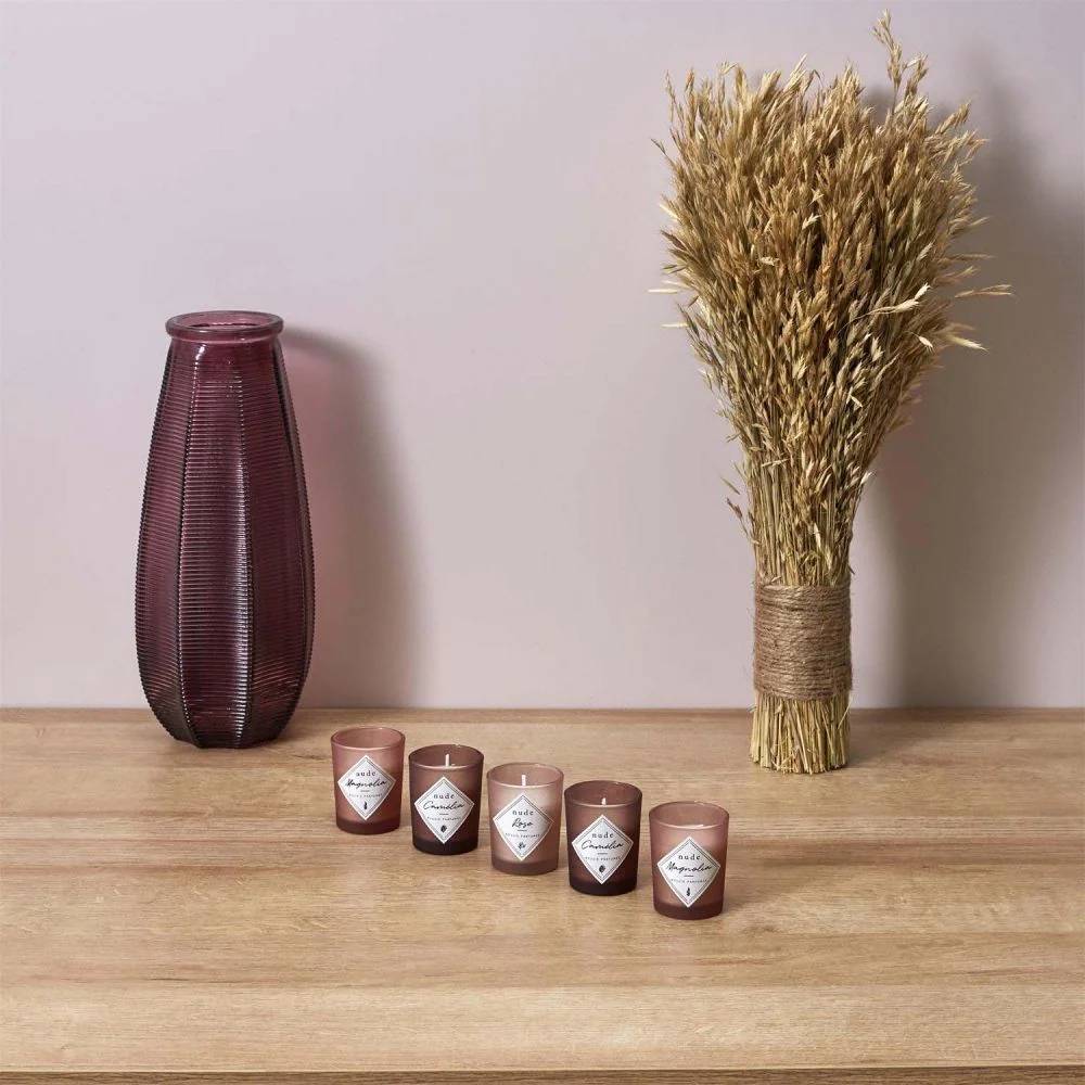 The Home Deco Factory - Coffret 5 Bougies Parfumées Nude - THE HOME DECO FACTORY - Image 4