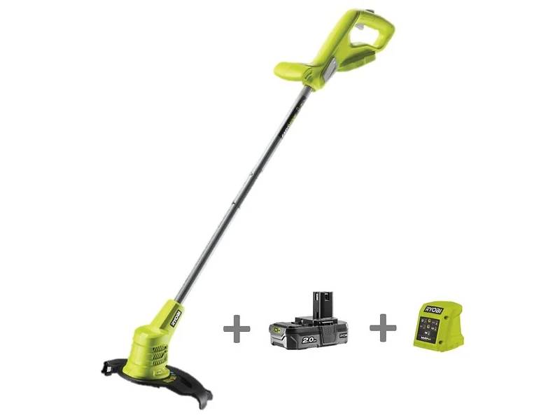 Ryobi - Coupe/Dresse-bordures sans fil 18 V batterie et chargeur inclus Ø 23 cm RY18LT23A - RYOBI
