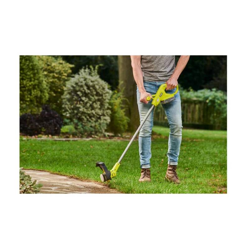 Ryobi - Coupe/Dresse-bordures sans fil  18 V batterie et chargeur inclus Ø 23 cm RY18LT23A - RYOBI - Imagen 10