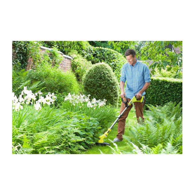 Ryobi - Coupe-bordures télescopique Ø fil 1 x 1.6 mm Ø coupe 25-30 cm 18V polyvalent - Ryobi - Imagen 3