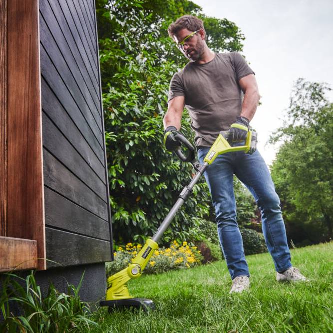 Ryobi - Coupe-bordures télescopique Ø fil 1 x 1.6 mm Ø coupe 25-30 cm 18V polyvalent - Ryobi - Imagen 6