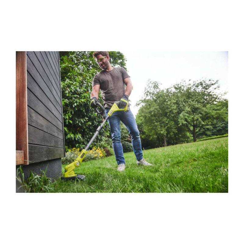 Ryobi - Coupe-bordures télescopique Ø fil 1 x 1.6 mm Ø coupe 25-30 cm 18V polyvalent - Ryobi - Imagen 8