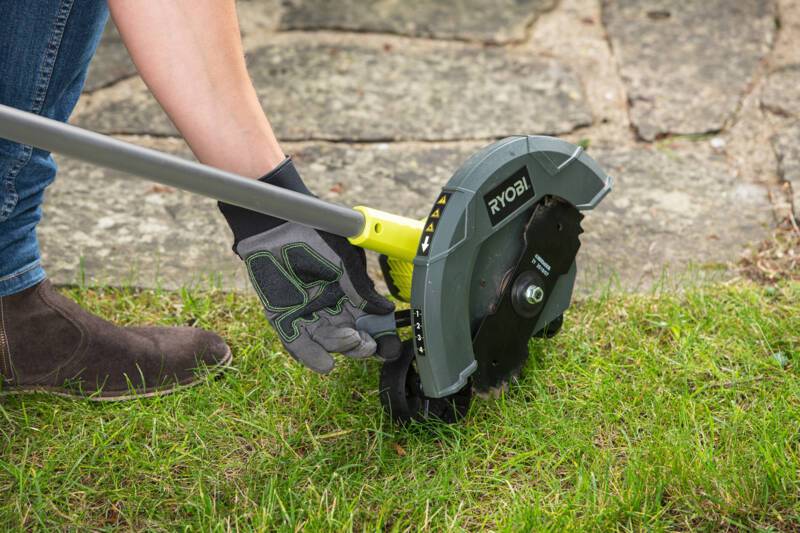 Ryobi - Dresse-bordures électrique acier noir Ø22 cm modèle RY18EGA-0 - Ryobi - Imagen 5