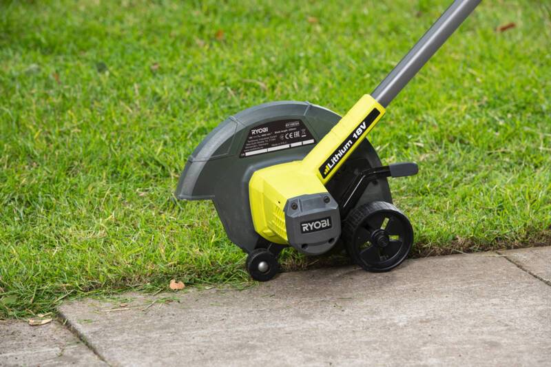 Ryobi - Dresse-bordures électrique acier noir Ø22 cm modèle RY18EGA-0 - Ryobi - Imagen 2
