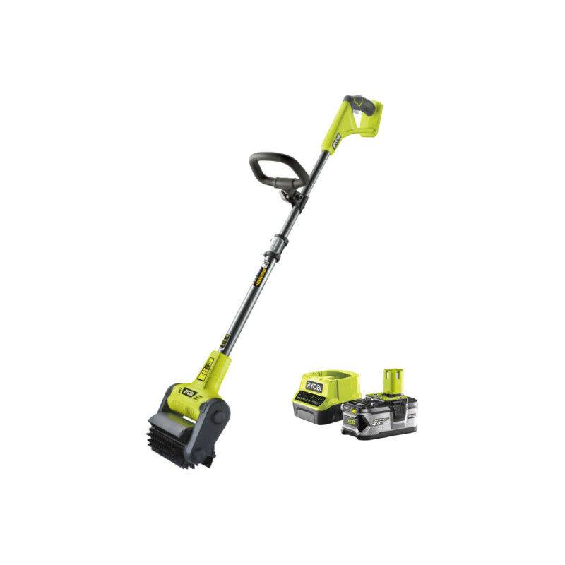 Ryobi - Nettoyeur de sol sans fil nylon vert Ø16.2 cm RY18PCB-140 - Ryobi