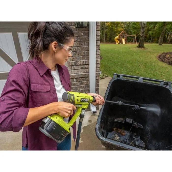 Ryobi - Pistolet haute pression 18V buse 3-en-1 L.6 m H.2.5Ah - Ryobi - Imagen 19