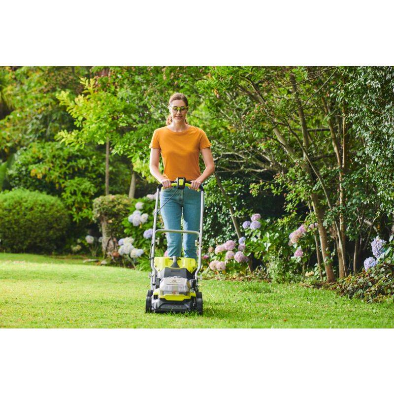 Ryobi - Tondeuse sans fil Ø coupe 37 cm H.20-70 mm bac 45L sans batterie - Ryobi - Image 10