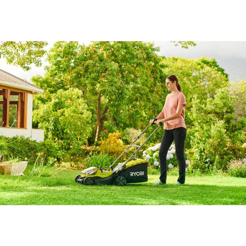 Ryobi - Tondeuse sans fil Ø coupe 37 cm H.20-70 mm bac 45L sans batterie - Ryobi - Image 4