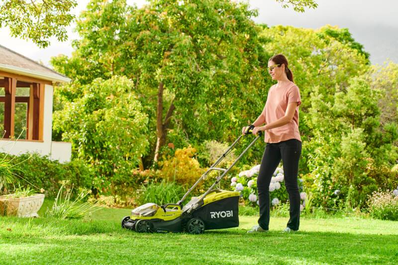 Ryobi - Tondeuse sans fil Ø coupe 37 cm H.20-70 mm bac 45L sans batterie - Ryobi - Image 8