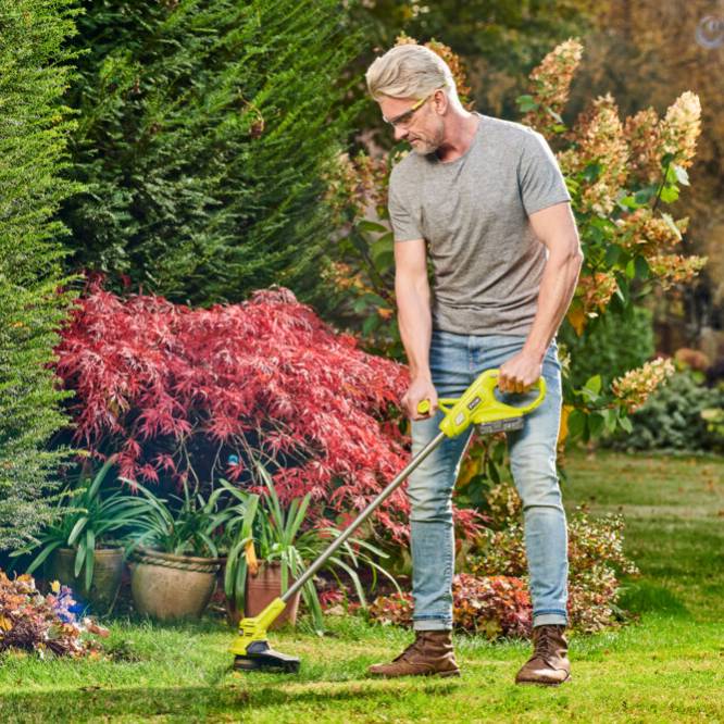 Ryobi - Coupe-bordures sans fil 18V Ø 23 cm RY18LT23A-0 - RYOBI - Imagen 10