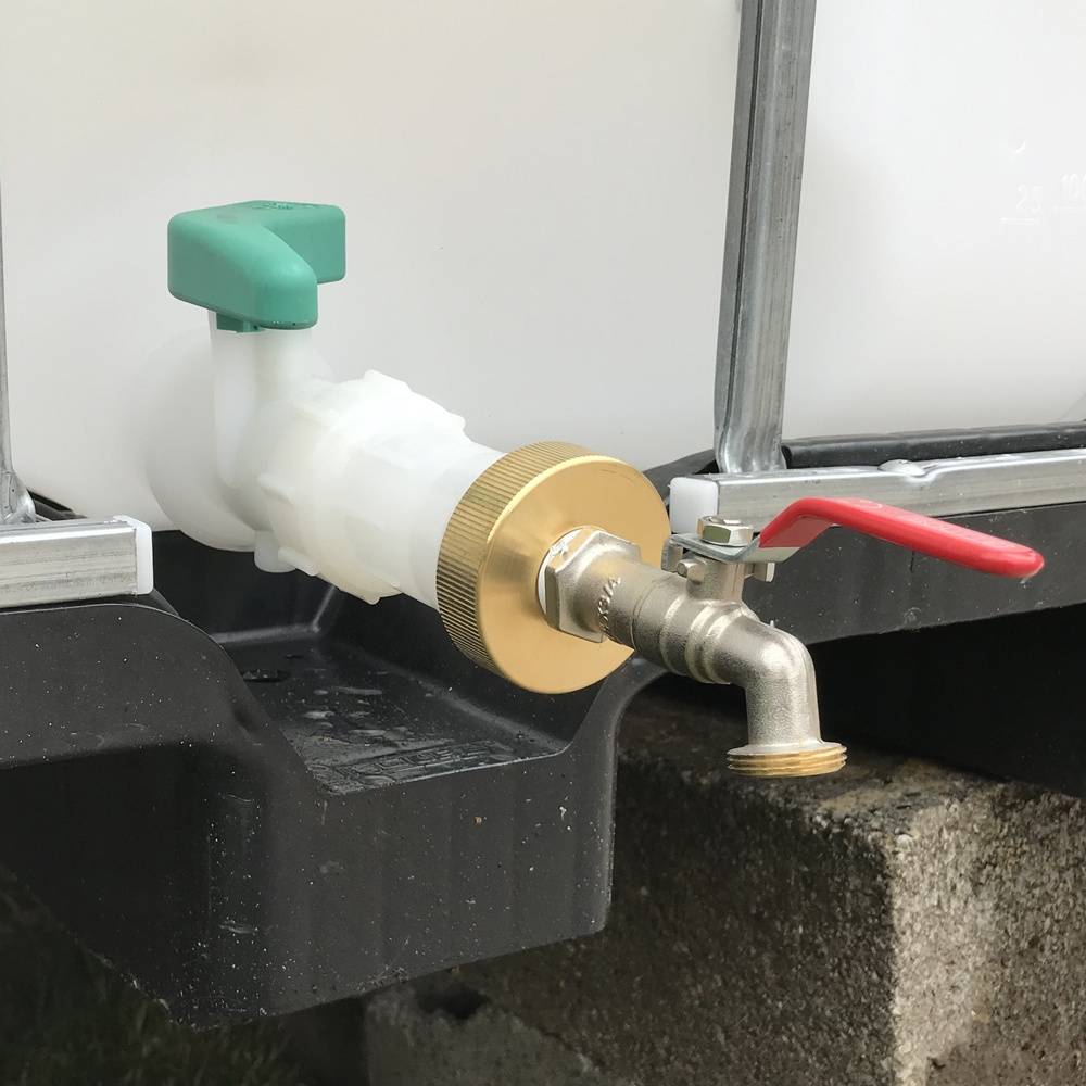Kit adaptador tanque enrejado 1000 litros - BOUTTÉ - Imagen 2
