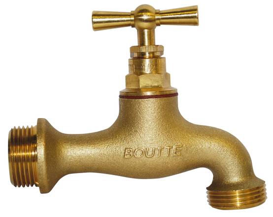 Robinet extérieur laiton - BOUTTE - Image 1