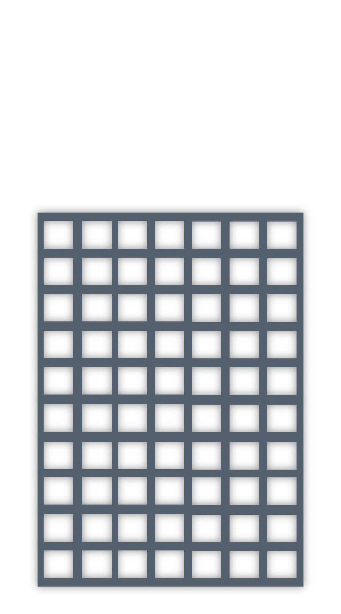 Treillage Rectangle Bois Anthracite - PEFC