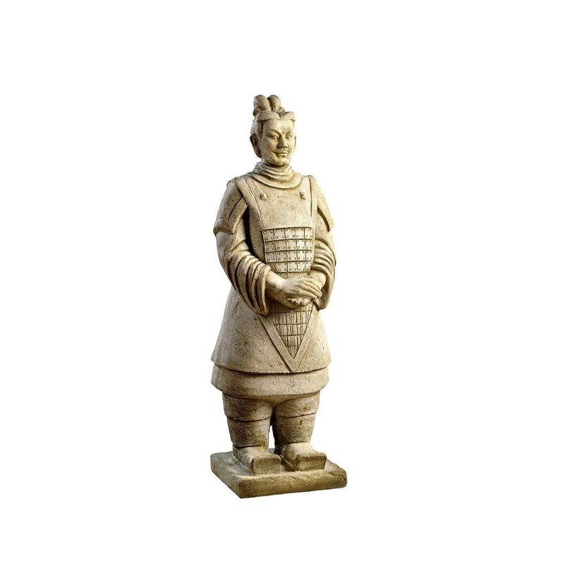 Hairie-Grandon Guerrier XiamPM Ton ciré vieilli H.49 cm - Hairie grandon