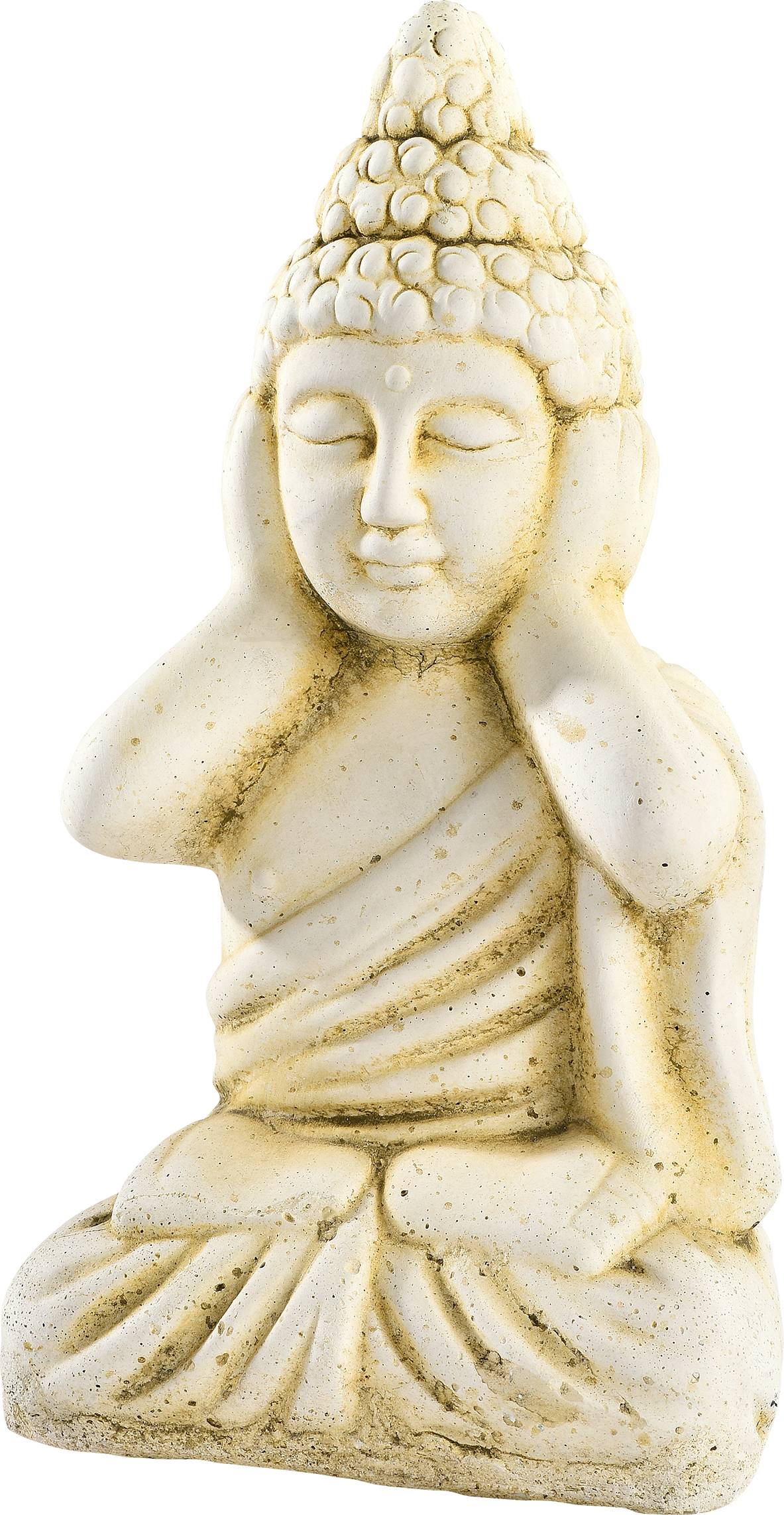 Statue Shiva PM je n'ai rien entendu vieilli l.9 x P.12 x H.20 cm