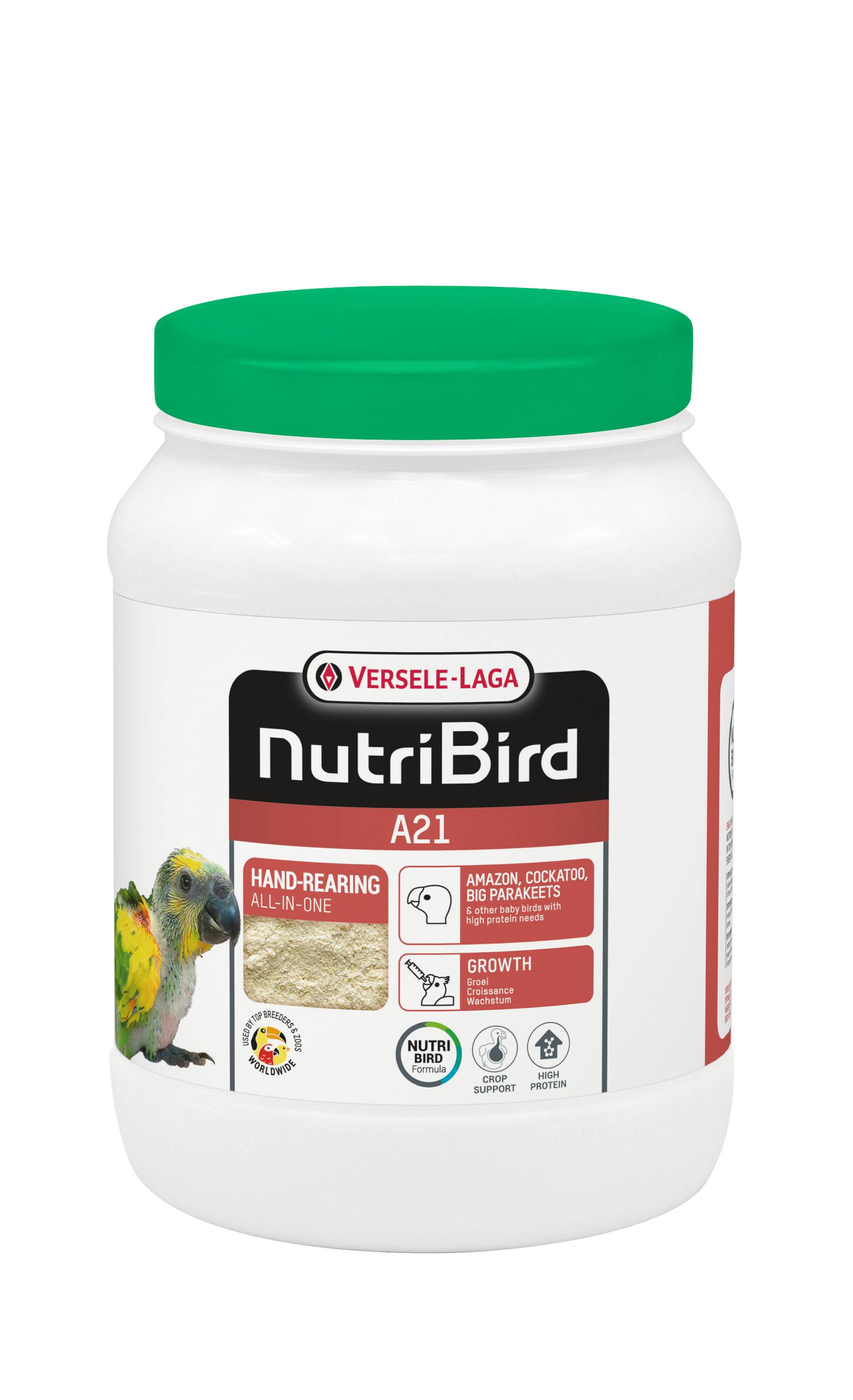 Nutribird A21 aliment complet pour oiseaux blanc L.10.0 cm l.10.0 cm H.15.0 cm - Nutribird