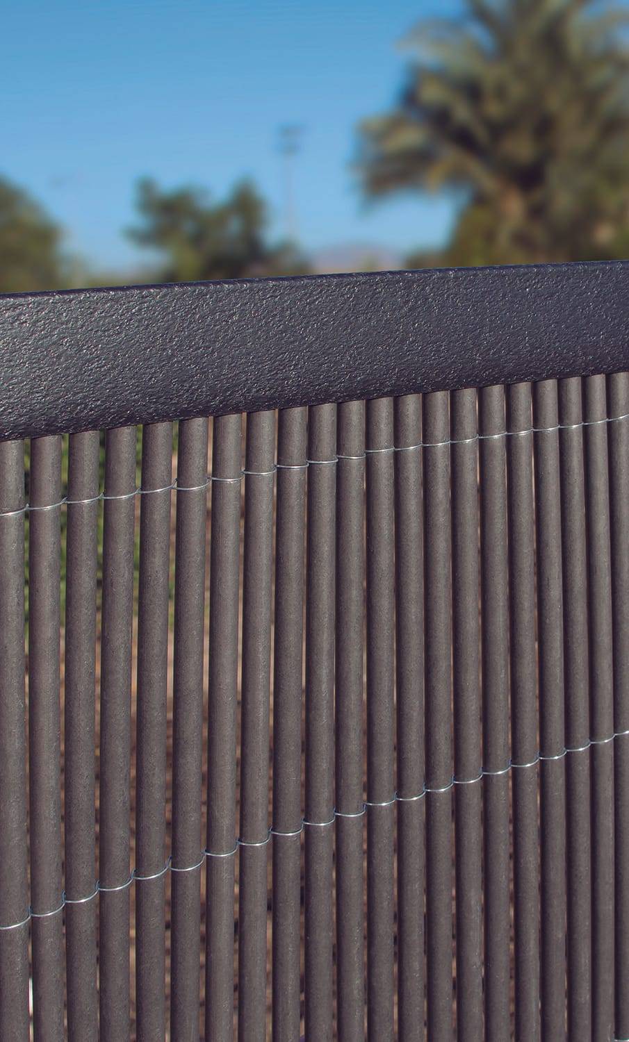 Profil pour canisse composite L.1,5 m anthracite – LOP - Imagen 1